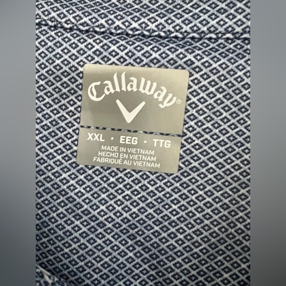 Callaway Golf Shirt - Performance Fabric - Chambray - Picture 3 of 3
